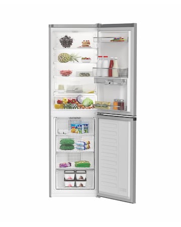 Hotpoint HPKH1261WS4UK 50/50 Fridge Freezer With Water Dispenser - Silver