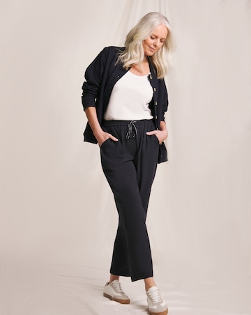 Julipa Lace Trim Pure Cotton Bomber Jacket