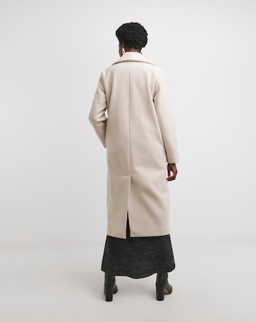 Cream Longline Coat