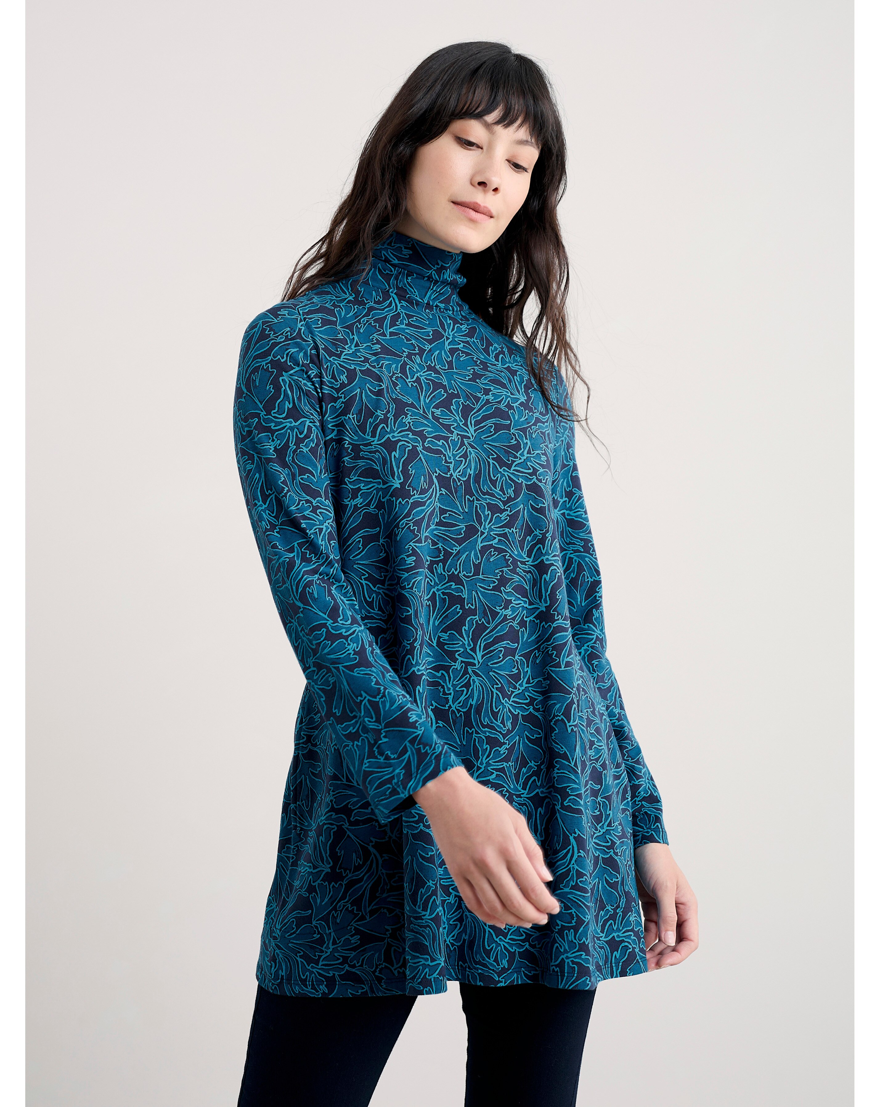 Seasalt Cornwall Grass Kelp Tunic | JD Williams