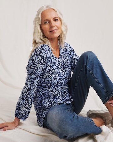 Julipa Button Down Pure Cotton Blouse