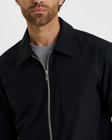 Folio Zip Through Tech Shacket Regular