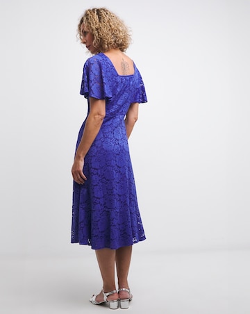 Joanna Hope Lace Midi Dress