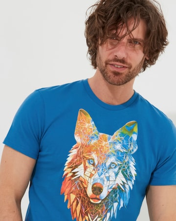 Joe Browns Wild Wolf T-Shirt Long