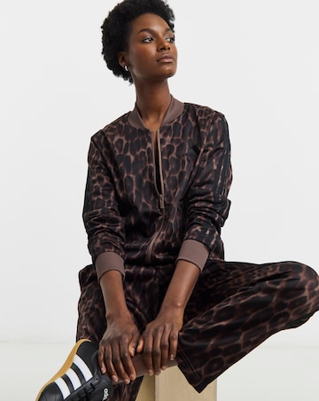 adidas Leopard Print 3 Stripe Tracksuit