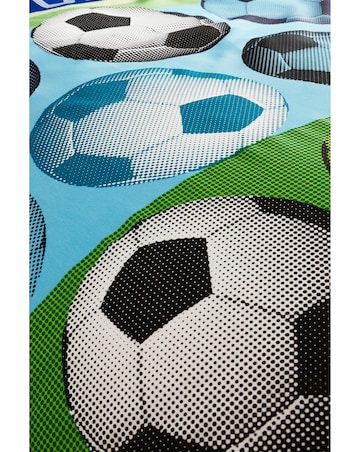 Catherine Lansfield Football Reversible Duvet Cover Set