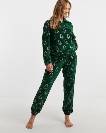 Pretty Secrets Christmas Quarter Zip Fleece Twosie