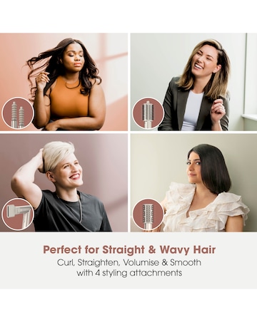 Shark FlexStyle 4-in-1 Air Styler & Hair Dryer For Straight & Wavy Hair - Stone