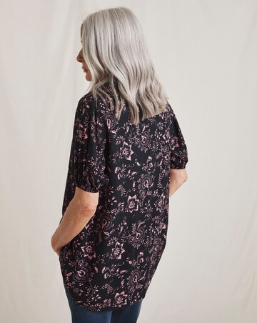 Julipa Button Down Printed Top