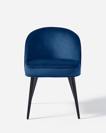 Brock Dining Table with 6 Emilie Velvet Chairs