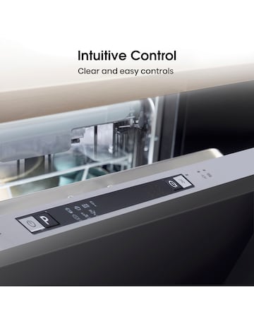 Hisense HV523E15UK Fully Integrated Slimline Dishwasher 10 Place Settings White
