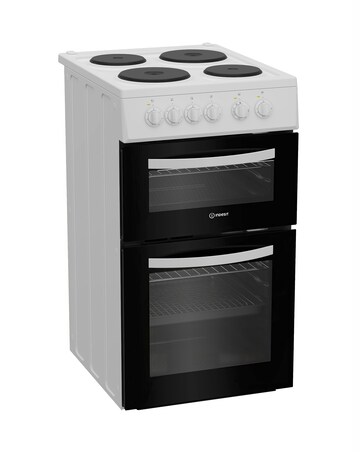 Indesit ITE5EMW 50cm Electric Twin Cooker - White