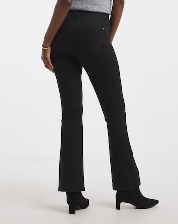 Black Superstretch Bootcut Jeans
