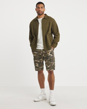 Cotton Stretch Cargo Short