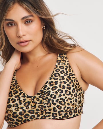 Mix And Match Non Wired Reversible High Apex Bikini Top