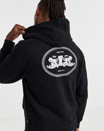 Levi's Relaxed Fit Back Graphic Hoodie - Black