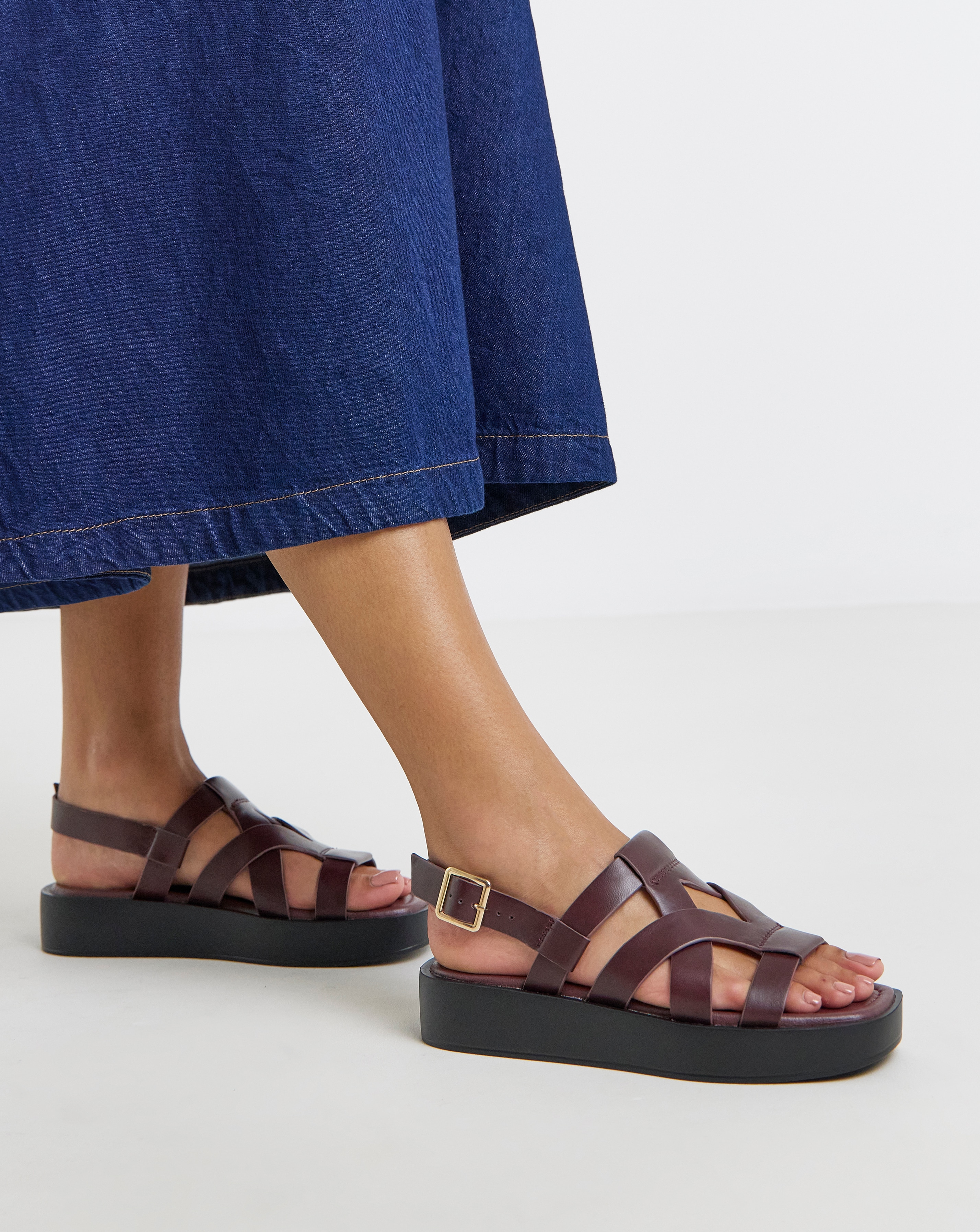 Finch Chunky Fisherman Sandals - Extra Wide Fit (EEE) | JD Williams
