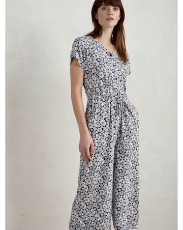 Seasalt Cornwall Rose Trellis Jumpsuit
