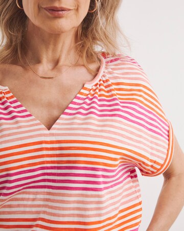 Julipa Notch Neck T-Shirt