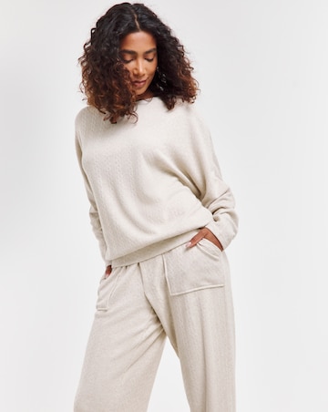 Pretty Secrets Cable Knit Lounge Set