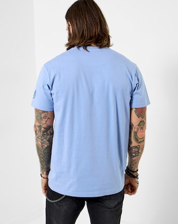 Joe Browns Side Sketch Bike T-Shirt - Blue