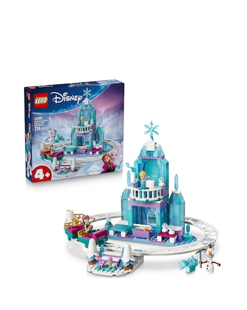 LEGO Disney Elsa's Ice Castle & Snow Ride Adventure 43281