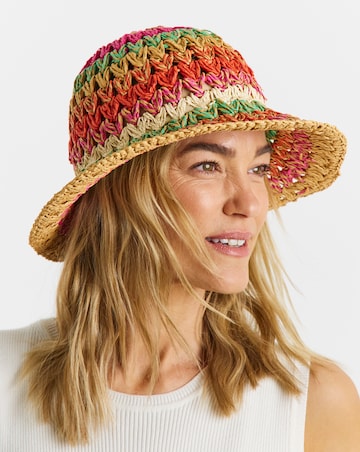 Multi Crochet Bucket Hat
