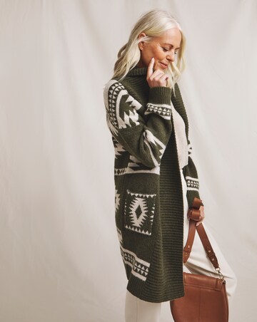 Julipa Patterned Coatigan