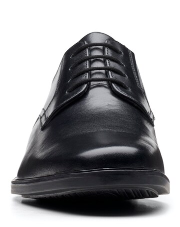 Clarks Howard Walk Shoes Wide Fit - Black
