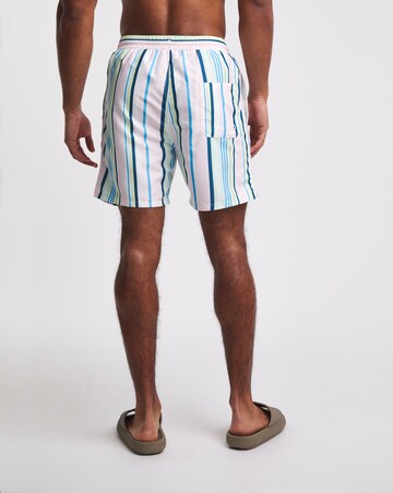 Pastel Stripe Swim Short