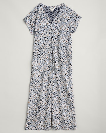 Seasalt Cornwall Rose Trellis Jumpsuit