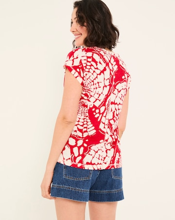 FatFace Mono Shells Linen