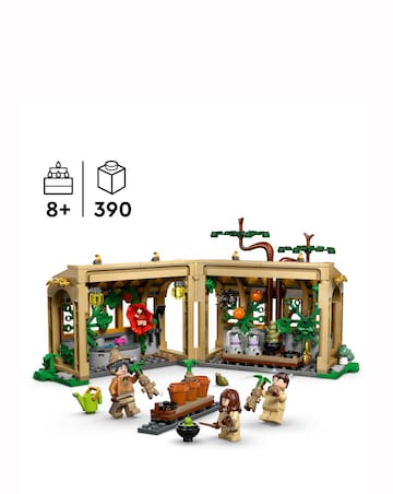 LEGO Harry Potter Hogwarts Castle: Herbology Class, Wizard Gift for Kids 76445