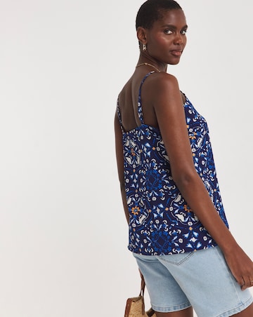 Printed Strappy Cami