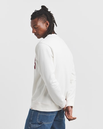 Dickies Aitkin Varsity Sweatshirt - Ecru