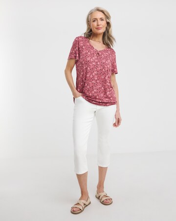 Julipa Keyhole Jersey Top