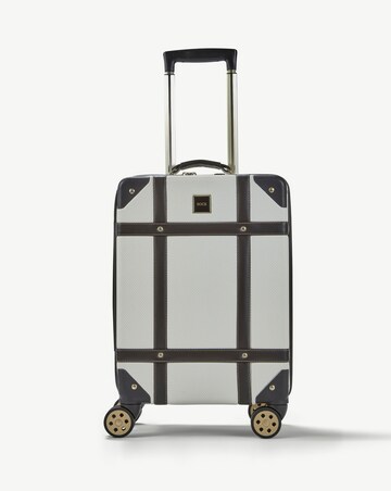 Rock Vintage Cabin Suitcase - Cream