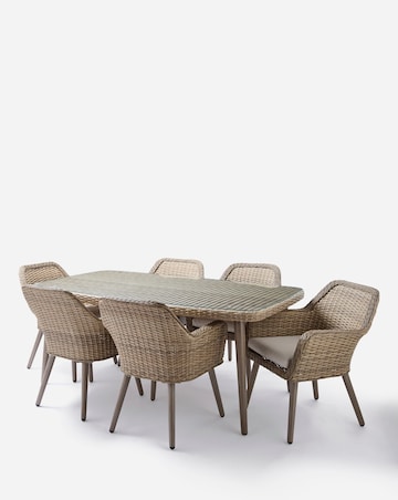 Sorrento 6-Seater Rattan Dining Set