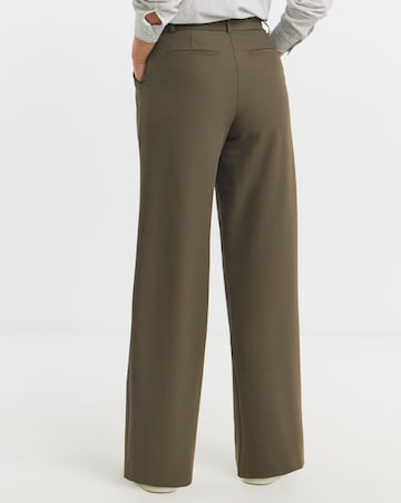 Black Tailored Wide Leg Trousers