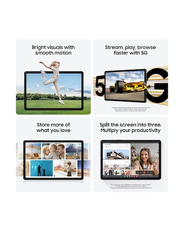 Samsung Galaxy Tab A9+ 11in 128GB WiFi Tablet - Dark Blue