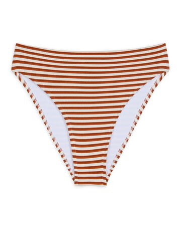 Chelsea Peers Multi Rib High Waist Bikini Brief Multi