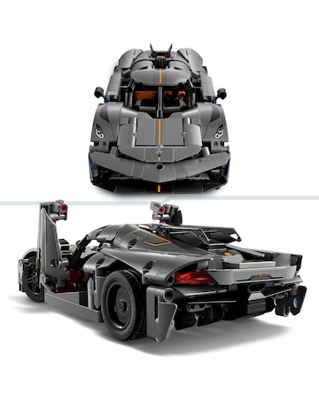 LEGO Technic Koenigsegg Jesko Absolut Grey Hypercar 42173