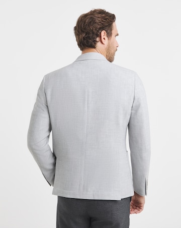 Textured Stretch Jersey Blazer