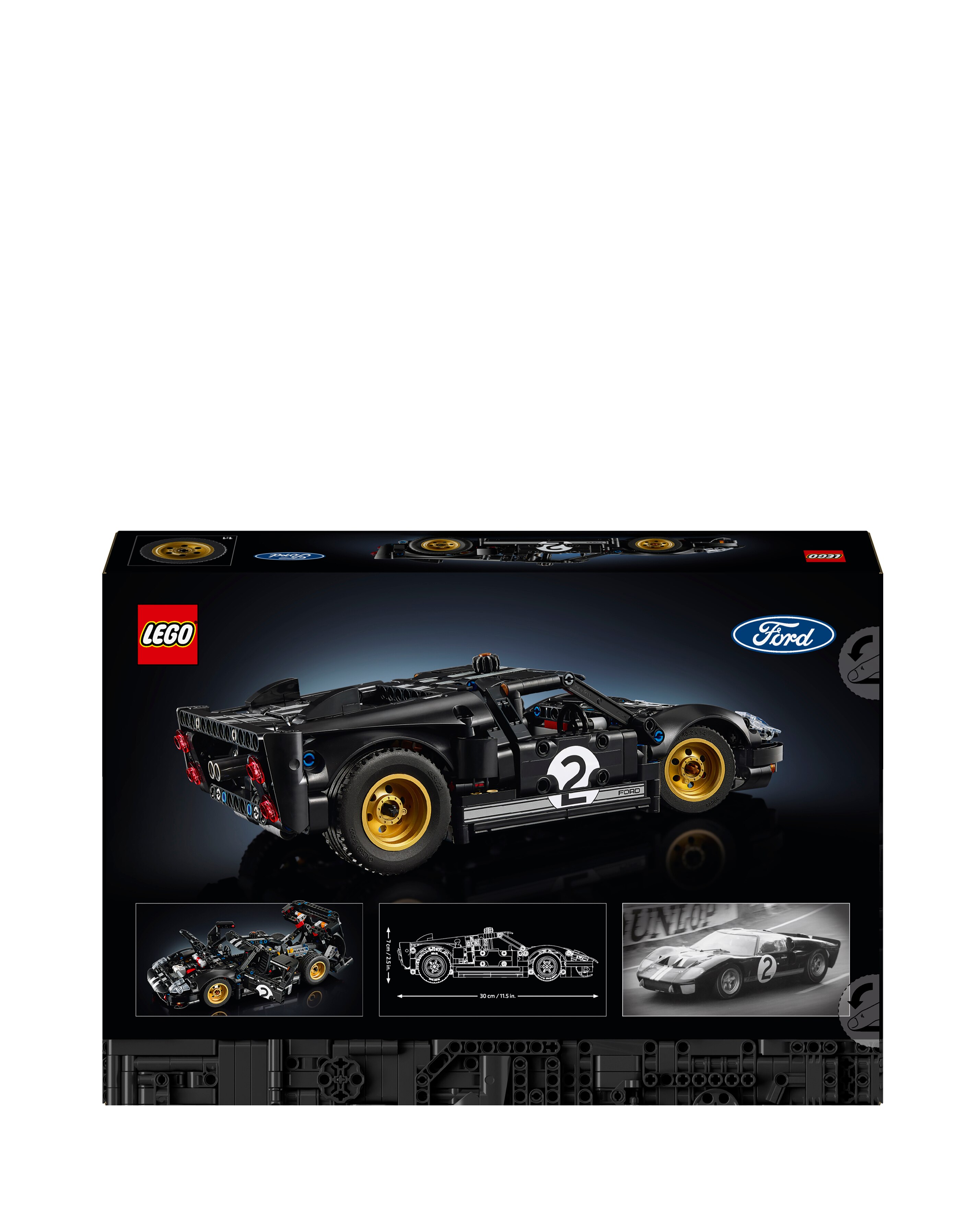 LEGO Technic 1966 Ford GT40 MKII Race Car 42223 | JD Williams