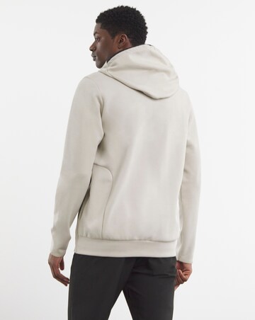 BOSS Full Zip Light Beige Hoody