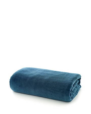 Supersize Fleece Throw 230x270cm - Blue