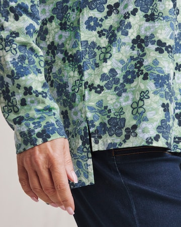 Julipa Button Shoulder Pure Cotton T-Shirt