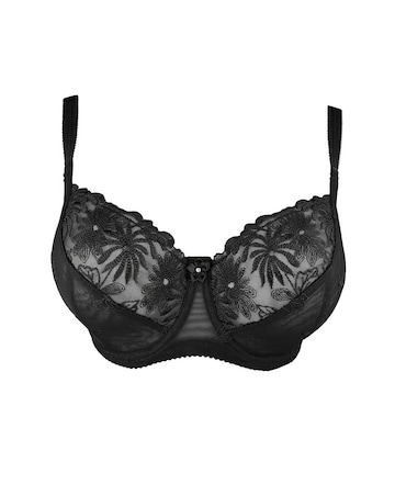 Pour Moi St Tropez Full Cup Wired Bra Black