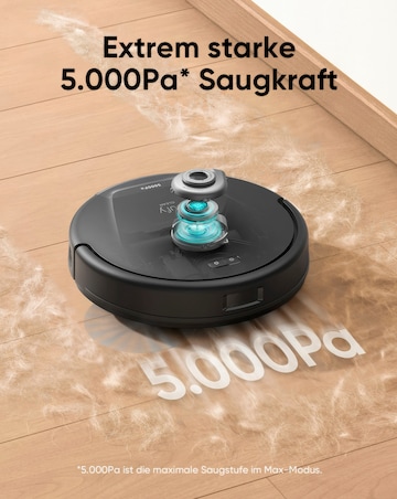 eufy RoboVac L60 SES Hybrid Cordless Vacuum Cleaner- Self Empty Docking Station