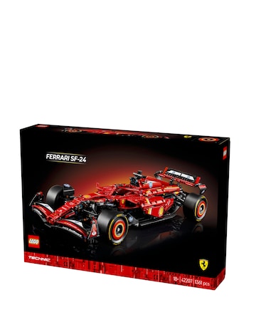LEGO Technic Ferrari SF-24 F1 Car Model Kit for Adults, Build Your Own 42207
